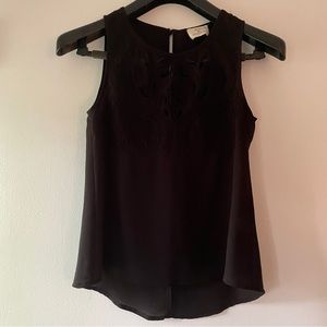 Urban Outfitters Sexy Black Sheer Shirt - Size Extra Small